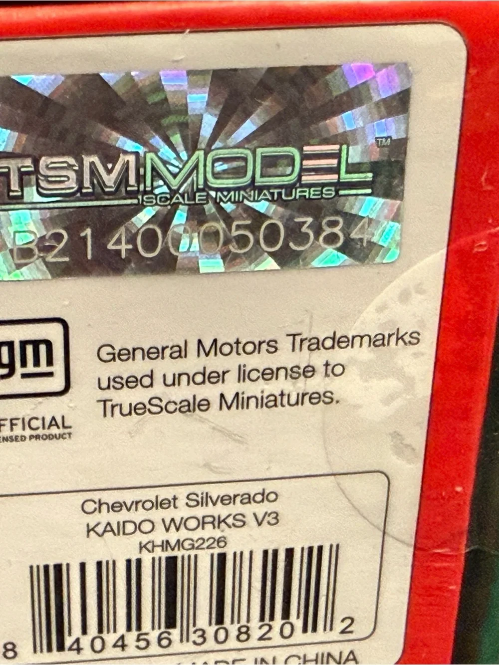 Kaido House Chevrolet Silverado Mini GT Truck - Green with Red & Yellow Stripes